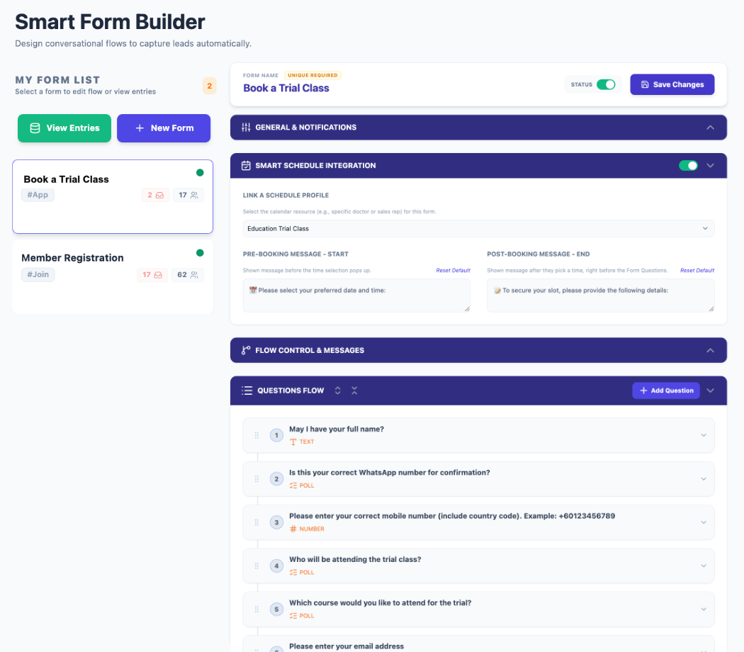 Forms UI